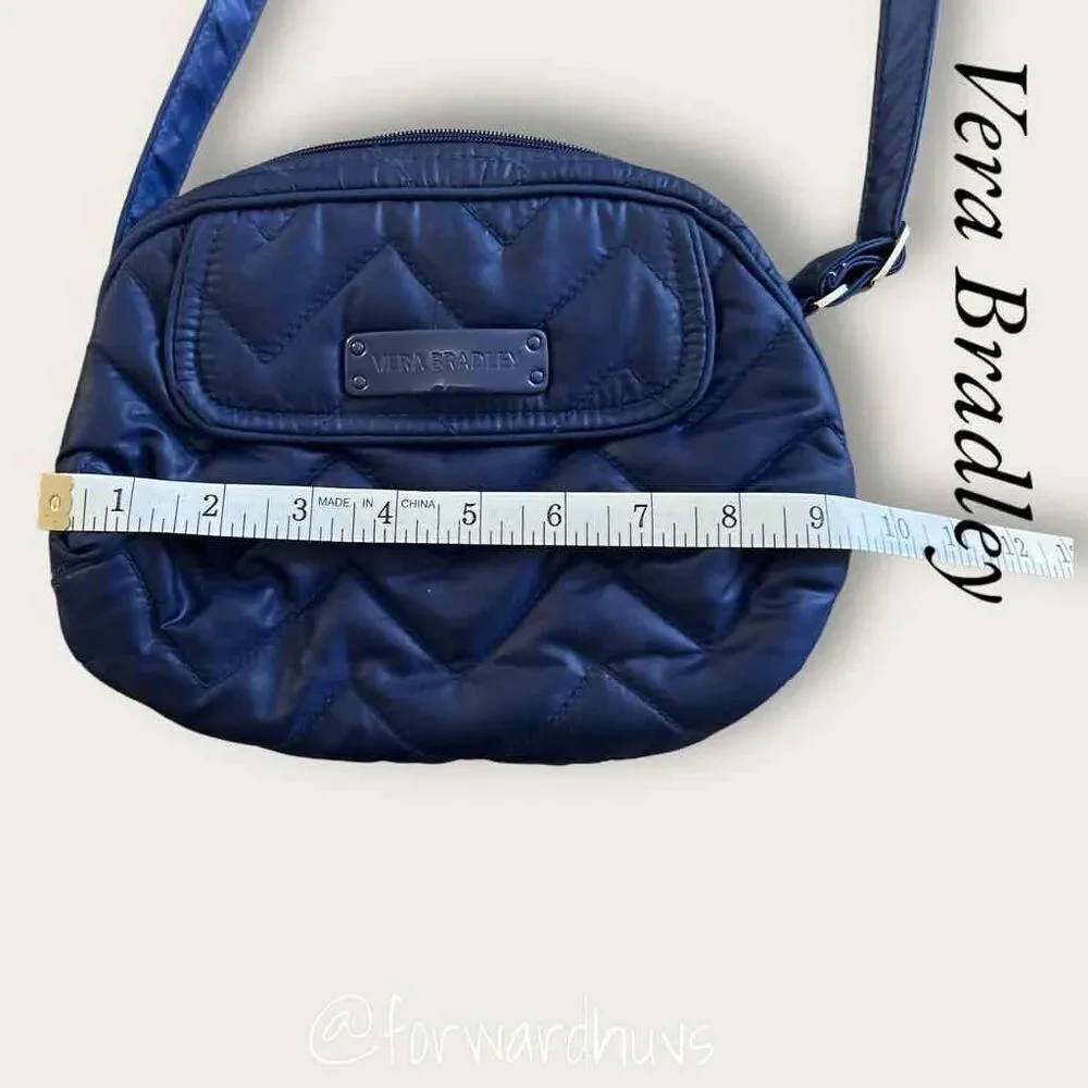 Vera Bradley Blue Quilted Crossbody Bag - Stylish and Practical